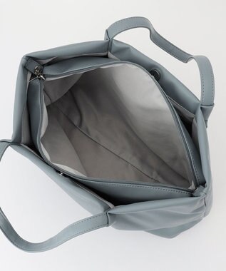 UNBILLION Otias スムースタイプ合皮トートバッグ サックスブルー