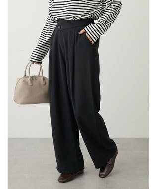 Green Parks ・ＥＬＥＮＣＡＲＥ　ＤＵＥ　ワイドパンツ Black