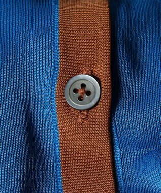 Paul Smith シアーレイヤード 長袖カーディガン ブルー