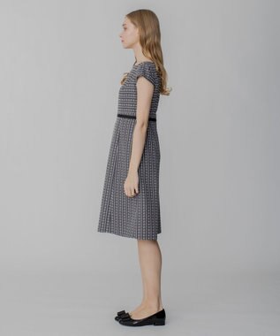 TOCCA 【洗える！】ICON BORDER ドレス ライトグレー系7