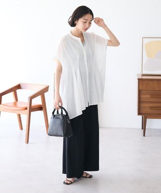 CRAFT STANDARD BOUTIQUE 【追加】ヴィンテージボイルタックチュニック White