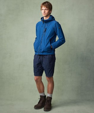 JOSEPH ABBOUD MOUNTAIN 【軽量/ストレッチ/ECO撥水】ライトワシャーストレッチ マウンテンパーカー ブルー系