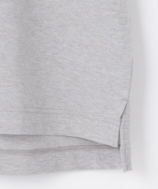 23区GOLF 【MEN】【23Fondation】半そで モックネックシャツ ライトグレー系