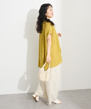 CRAFT STANDARD BOUTIQUE 【追加】ヴィンテージボイルタックチュニック Yellow