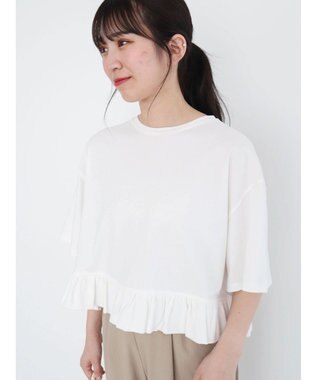 Green Parks ・Ｐｅｔｉｔ　Ｆｌｅｕｒ　スソフリルＴＥＥ Off White