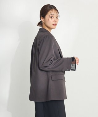CRAFT STANDARD BOUTIQUE Ｗテーラードジャケット Dark Gray