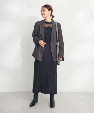 CRAFT STANDARD BOUTIQUE Ｗテーラードジャケット Dark Gray