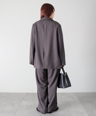 CRAFT STANDARD BOUTIQUE Ｗテーラードジャケット Dark Gray