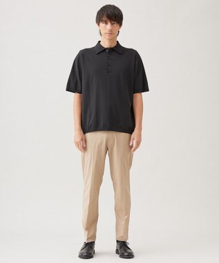 UNFILO MENS スゴ機能美 ニット ポロシャツ【ギフトにもおすすめ】 ダークカーキ