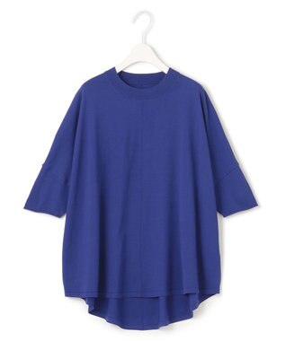 ICB 【人気のため新色追加・洗える】VIS/NYハイゲージ ５分袖プルオーバー ロイヤルブルー系