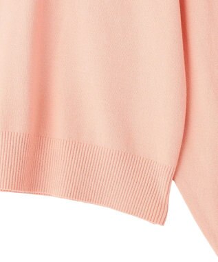 Green Parks アンチピリングレイヤード風ニットプルオーバー Pink