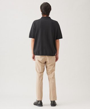 UNFILO MENS スゴ機能美 ニット ポロシャツ【ギフトにもおすすめ】 ダークカーキ