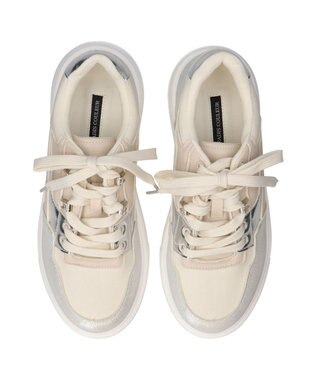 Bridget Birkin 【PARADIS COULEUR】晴雨兼用厚底スニーカー シルバーコンビ