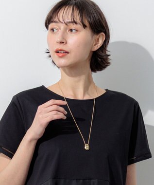 23区 メタルトップ ドロップ ネックレス