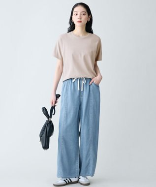 ANY プレミアムコットンベーシックＴシャツ グレージュ