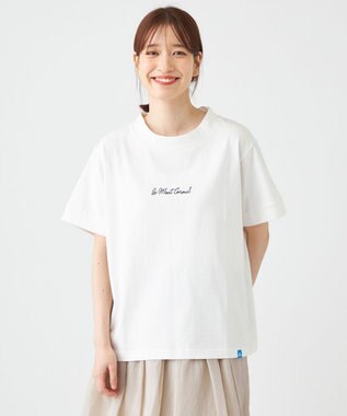 UVカット・吸水速乾】モックネック刺繍ロゴＴシャツ / SHARE PARK LADIES | ファッション通販 【公式通販】オンワード・クローゼット