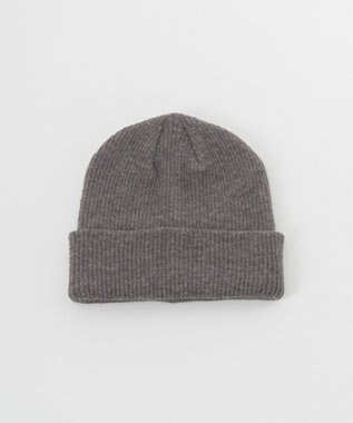 MOONBAT 【洗える】伸縮性に優れたストレスフリー ニット帽 ゆったり ライトグレー