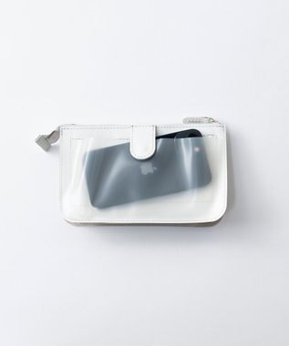 TRICOTE PVCミックススマフォポーチ 90WHITE