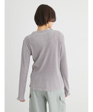 Green Parks ミニプリーツプルオーバー Light Gray