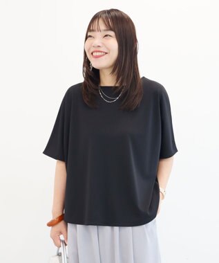 Green Parks マルチ機能バックデザインブラウス Black