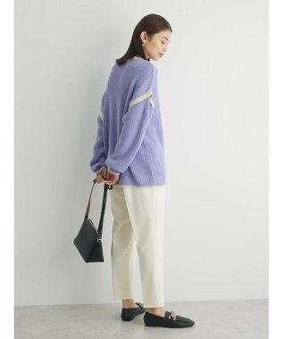 Green Parks きれいシルエットパンツ Ecru