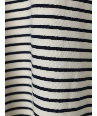 AMERICAN HOLIC ドルマン変形カットプルオーバー Border Navy