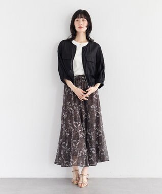 YECCA VECCA コットンスムースノースリーブトップス Off White