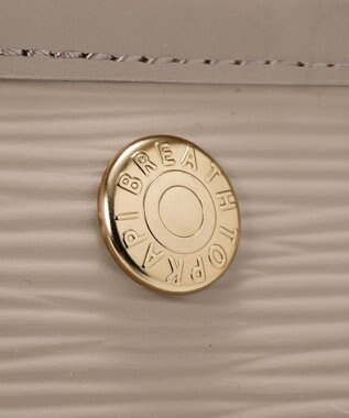TOPKAPI 【Breath TOPKAPI】RIPPLE リプル ショルダー付き シンプル ミニ トートバッグ サンドグレー