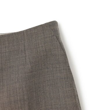 BEIGE， GRANET / ウールリバーショートパンツ Taupe×Ecru