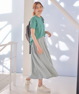 ANY 【11色展開/UVケア/接触冷感】プレミアムベーシック半袖Ｔシャツ グリーン