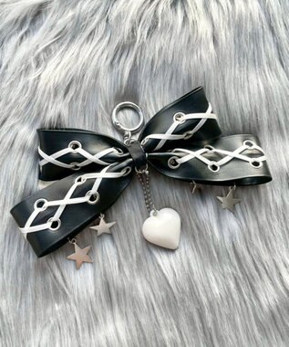 WEGO BIGリボンキーホルダー 柄1