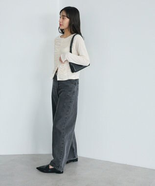 CRAFT STANDARD BOUTIQUE シャーリングカーディガン Ivory