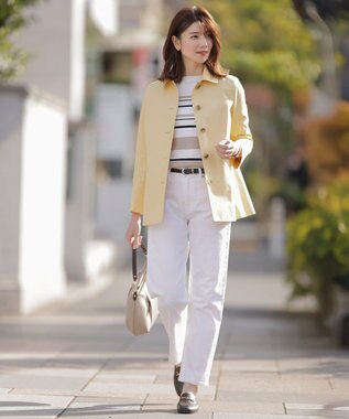 J.PRESS LADIES メッシュベルト ダークブラウン系