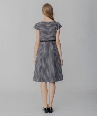 TOCCA 【洗える！】ICON BORDER ドレス ライトグレー系7