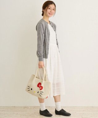 ROOTOTE 8382【サンリオ】IP.デリ.ルフル.ハローキティ-A 02：アイボリー