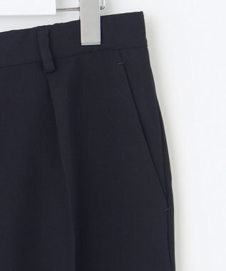 自由区 L 【セットアップ対応・接触冷感・UVケア・洗える】ライトストレッチテーパード パンツ ネイビー