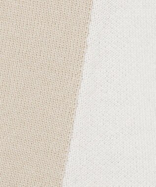 JOSEPH ウールシルクバイカラー　カーディガン Ivory Combo