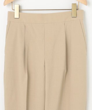 組曲 スーパーライトストレッチテーパード パンツ ベージュ系