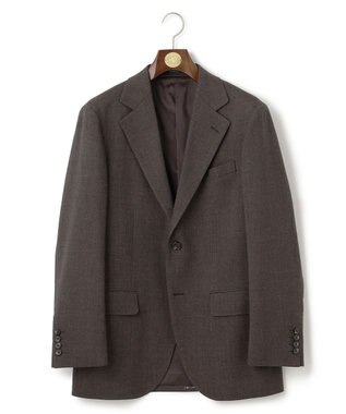 J.PRESS MEN  【J.PRESS MOVING / セットアップ対応】ジャージライク ジャケット/総裏 ダークブラウン系