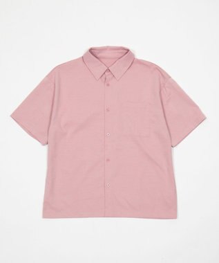 WEGO クロップドSSムジシャツ ピンク