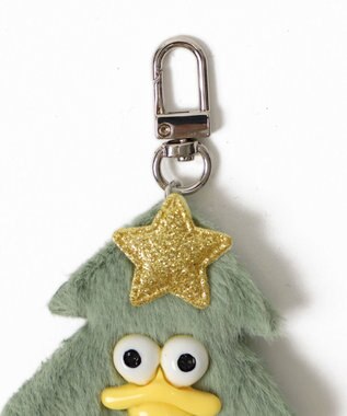 WEGO ミニキラリンツリーモンスターぬいぐるみキーホルダー グリーン