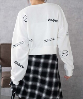 WEGO スクリブルグラフィックスウェット ホワイト