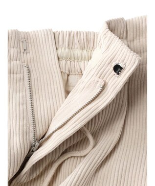 Green Parks ・ＥＬＥＮＣＡＲＥ　ＤＵＥ　コーデュロイカーゴパンツ Ivory