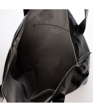 UNBILLION カシュカシュ cachecache / 綿コーティングビッグバッグ ブラック