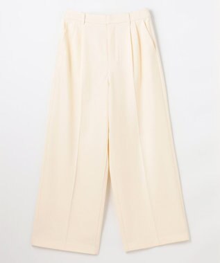 ANY 【LEE掲載/6サイズ展開/裏起毛/ウエストゴム】ウォームワイドパンツ オフ