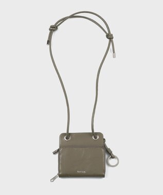 Paul Smith スレートフォールド カード&コインケース グレイッシュベージュ