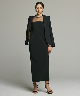 BEIGE， SARAH / ビスチェドレス Black