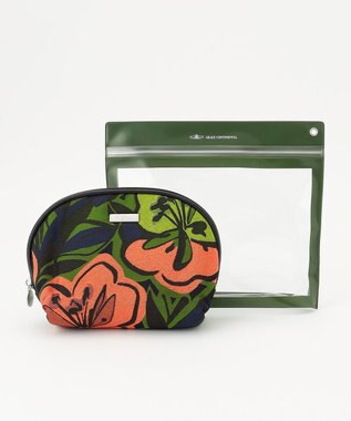 GRACE CONTINENTAL Fabricシェルポーチ