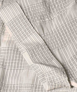 Paul Smith ワッシャーチェック シアー シャツ オフホワイト