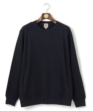 J.PRESS MEN 【J.PRESS PREMIUM JERSEY】クルーネック トレーナー ネイビー系